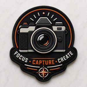 Focus Capture Create PVC Patch, PVC Patch