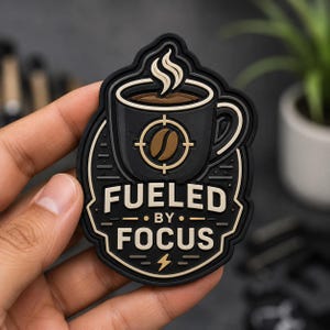 Fueled By Focus PVC Patch, PVC Patch