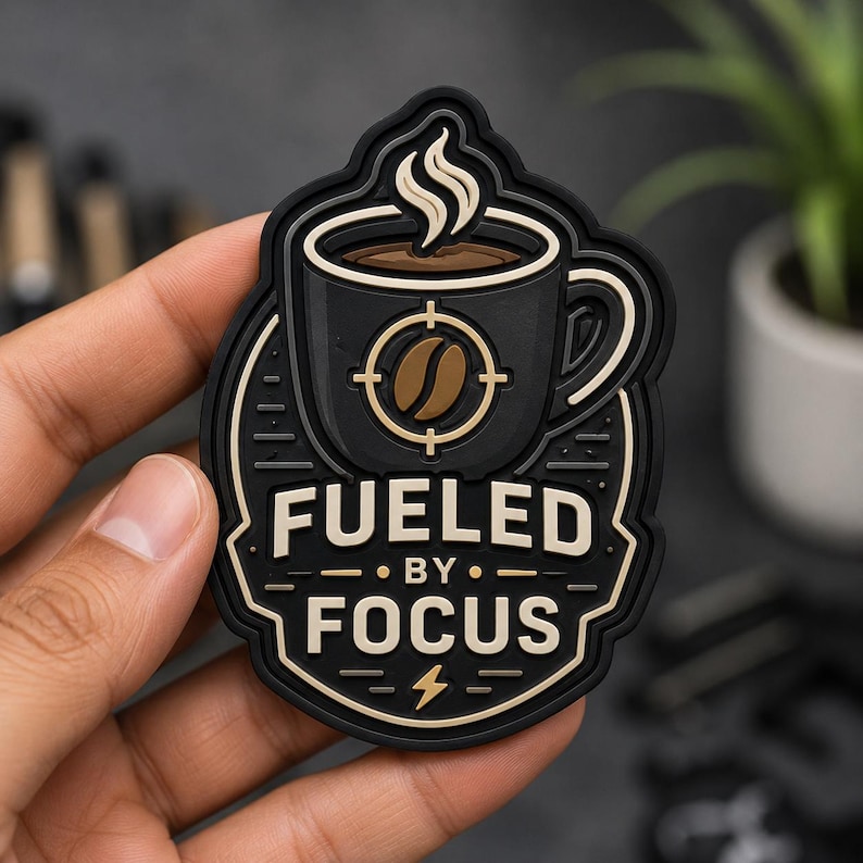 Fueled By Focus PVC Patch, PVC Patch