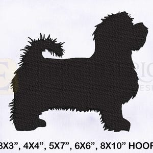 Maltese Dog Machine Embroidery Design | 5 Sizes Machine Embroidery | Dog Embroidery Design | Maltese Dog Embroidery Design | Dog Embroidery