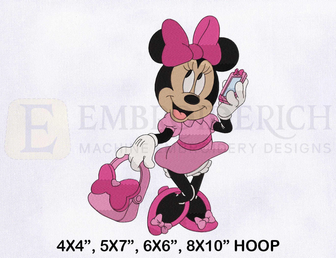 Baby Minnie Mouse Pink Louis Vuitton Embroidery Designs, Disney Minnie Mouse  Machine Embroidery Design, Machine Embroidery Designs - Premium & Original  SVG Cut Files