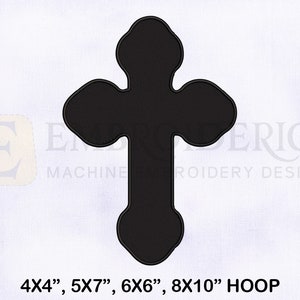 Serbian Orthodox Cross Machine Embroidery Design | 4 Sizes Hoop EMB | Serbian Symbol Embroidery Design | Serbian Cross Embroidery Design