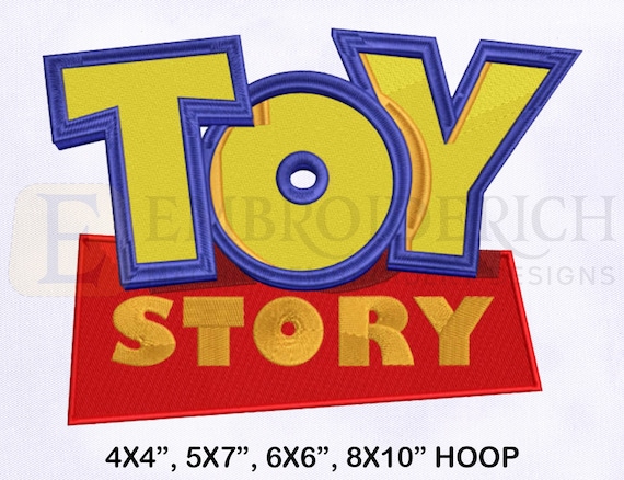 Toy Story Logo Embroidery Design, Multiple Sizes (digital Download