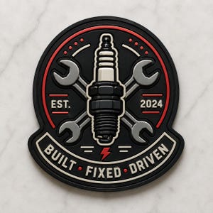 Built Fixed Driven PVC Patch, PVC Patches