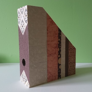 A4 wooden folder, standing folder, magazine holder, newspaper rack, magazine stand