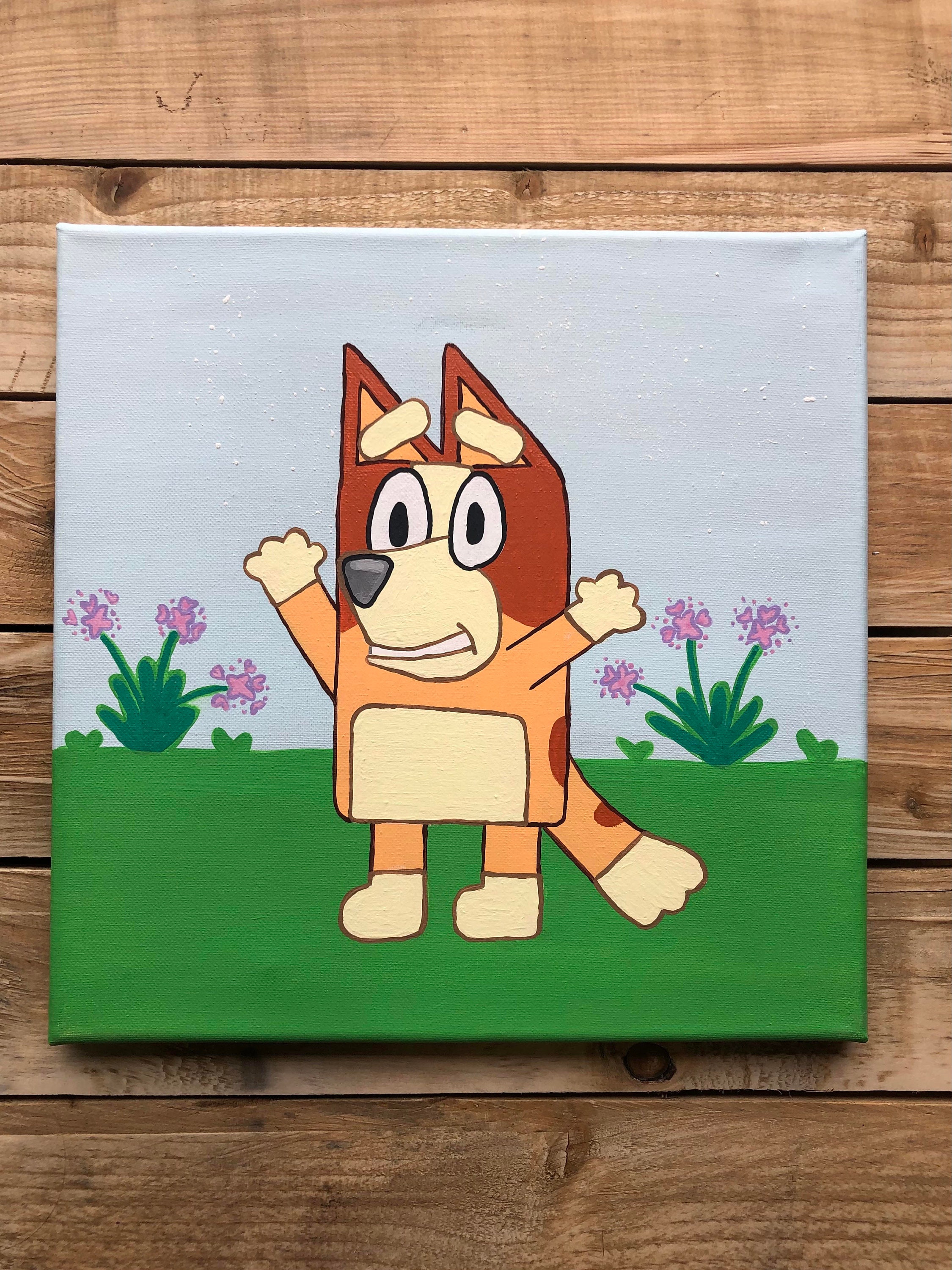 Bluey Painting