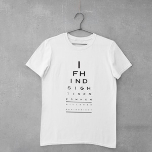 Si retrospectiva es 2020 cuándo será 2020 retrospectiva / Camiseta Unisex / Regalo divertido 2020 / Bromas 2021 / Regalo de oftalmólogo / Camisa de gráfico de ojos