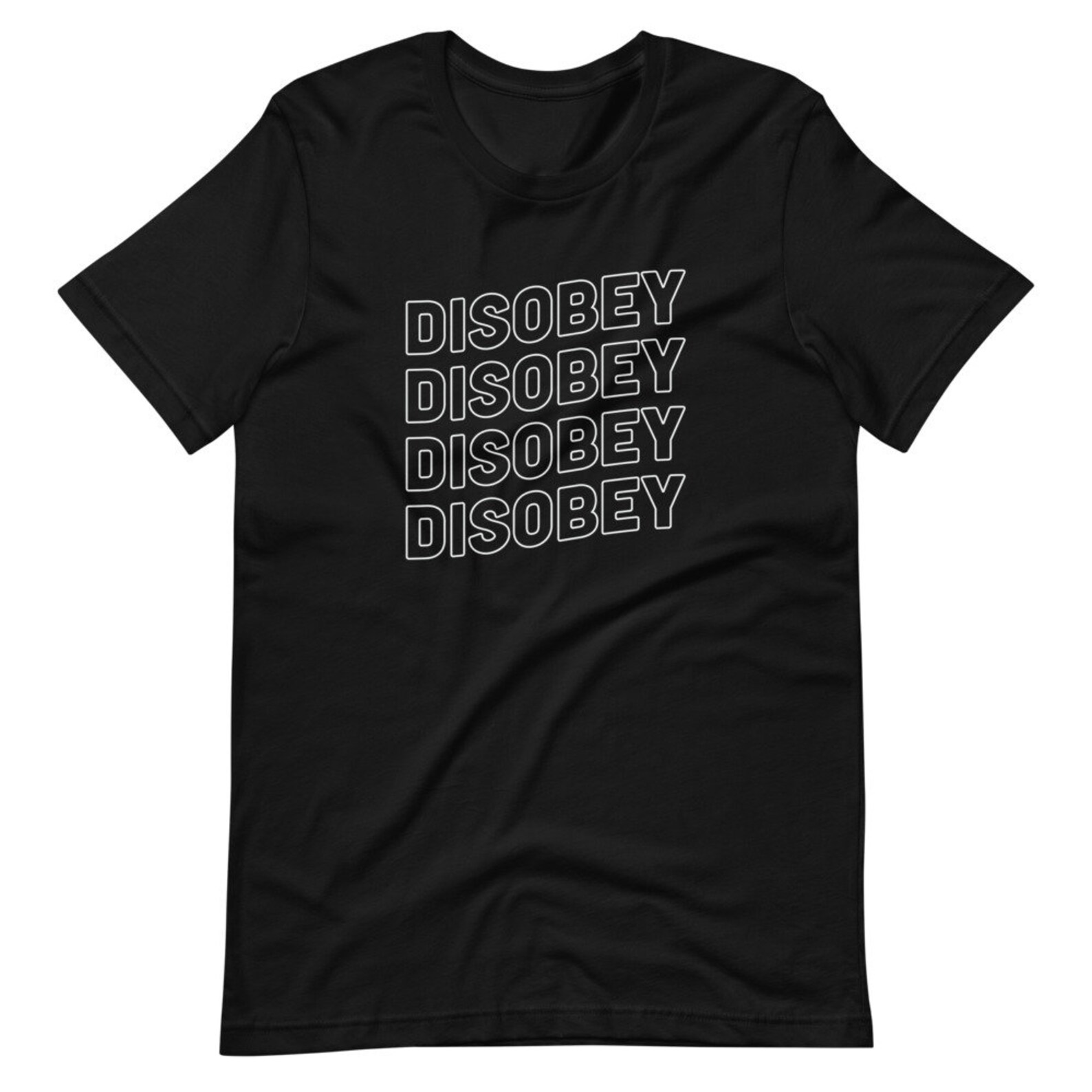 DISOBEY Unisex T Shirt Men s Tee Women s Tee Etsy