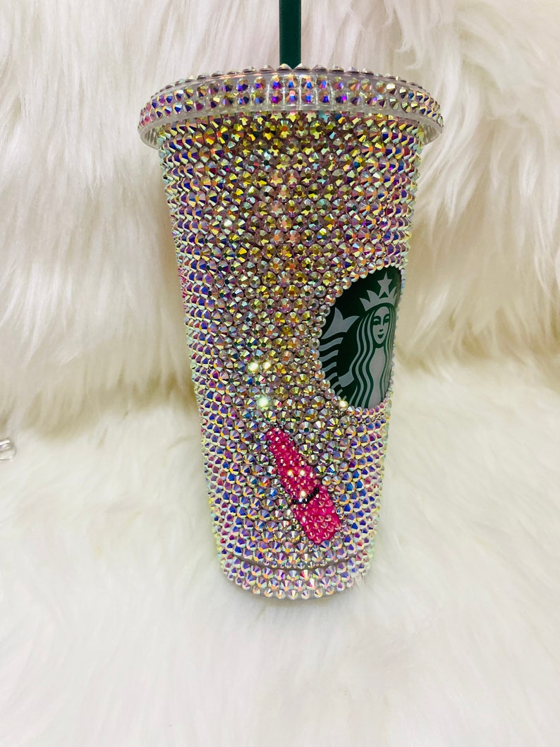 Barbie Rhinestone Starbucks Cup Etsy
