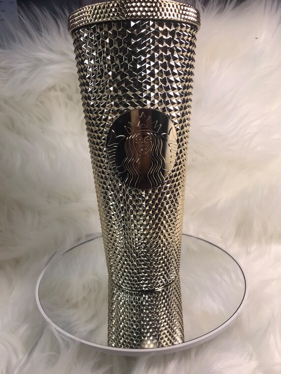 Starbucks Dining | Las Vegas Gold Studded Tumbler | Color: Gold | Size: Os | Tincar727's Closet