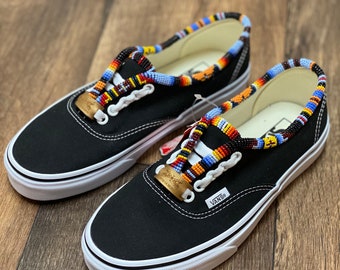 beaded vans native american