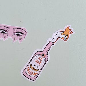 Class war vinyl sticker
