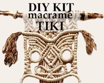 DIY Macrame TIKI KIT