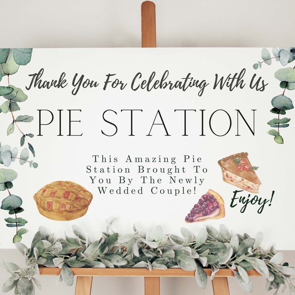 Dessert Table Sign - Etsy
