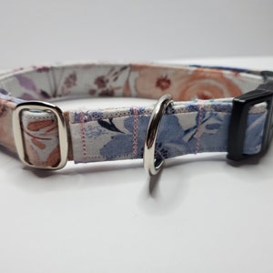 Rainbow Roses Dog Collar