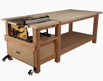 Table Saw Workbench Plan