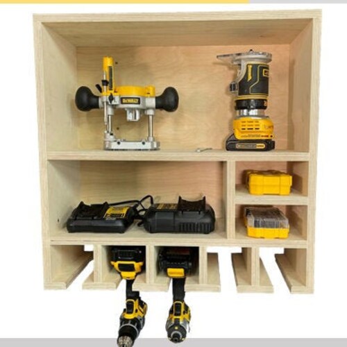 Drill Storage and Charging Station Plan Etsy Canada