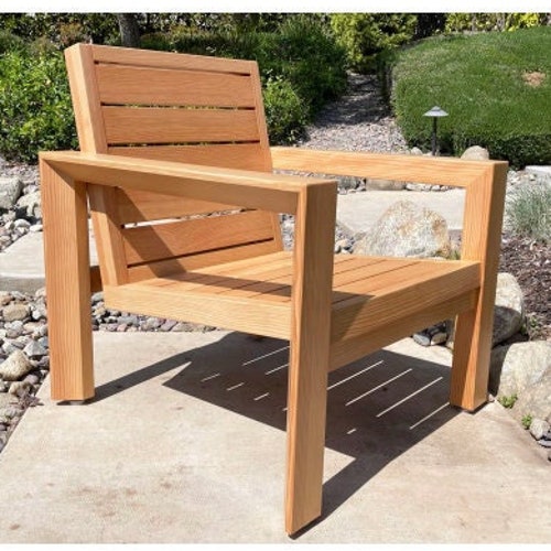 Patio Chair Build Plan Etsy