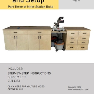 Miter Saw Station Build Plans