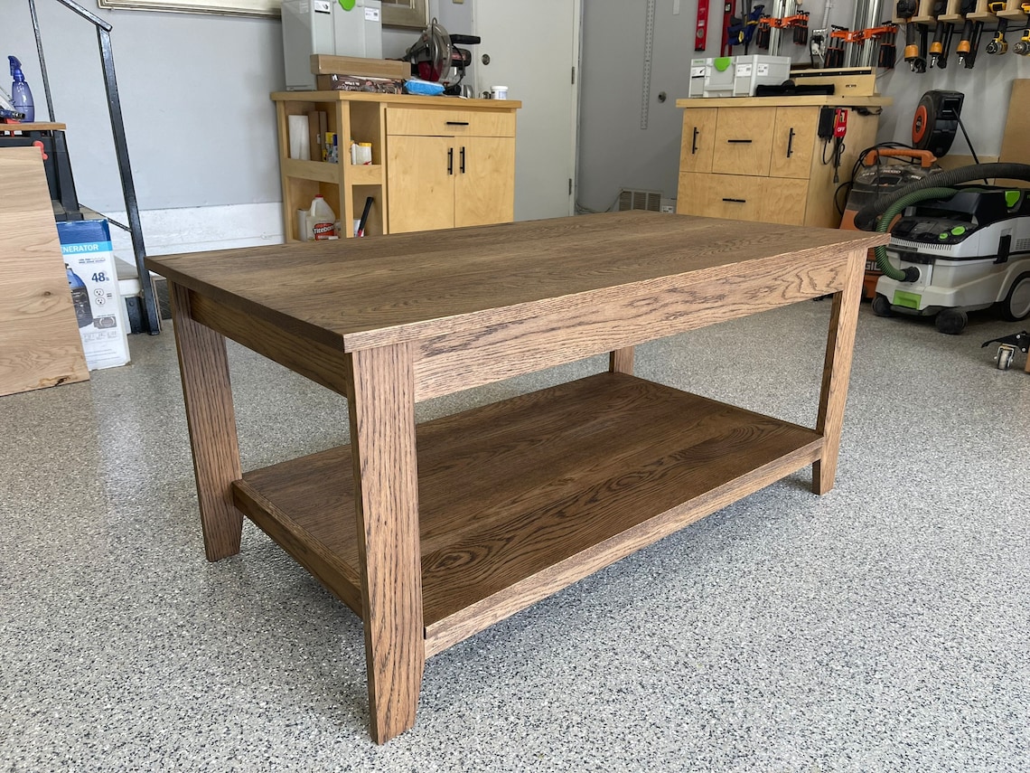 Concealment Coffee Table Build Plan Etsy