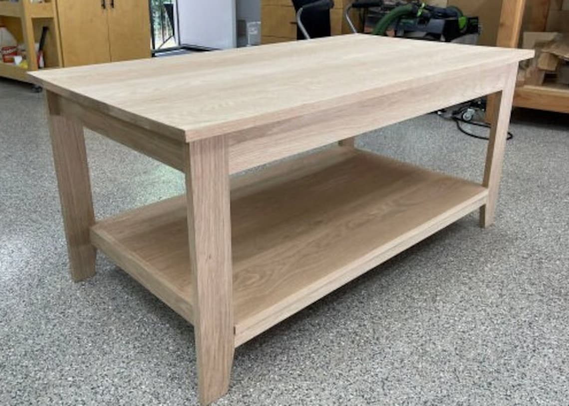 Concealment Coffee Table Build Plan Etsy