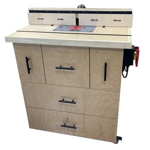 Router Table Build Plan - Etsy