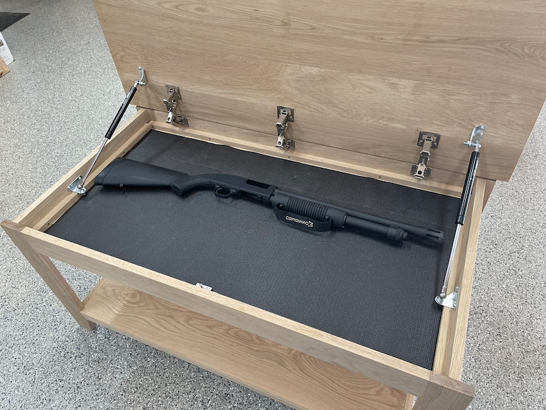 Concealment Coffee Table Build Plan Etsy