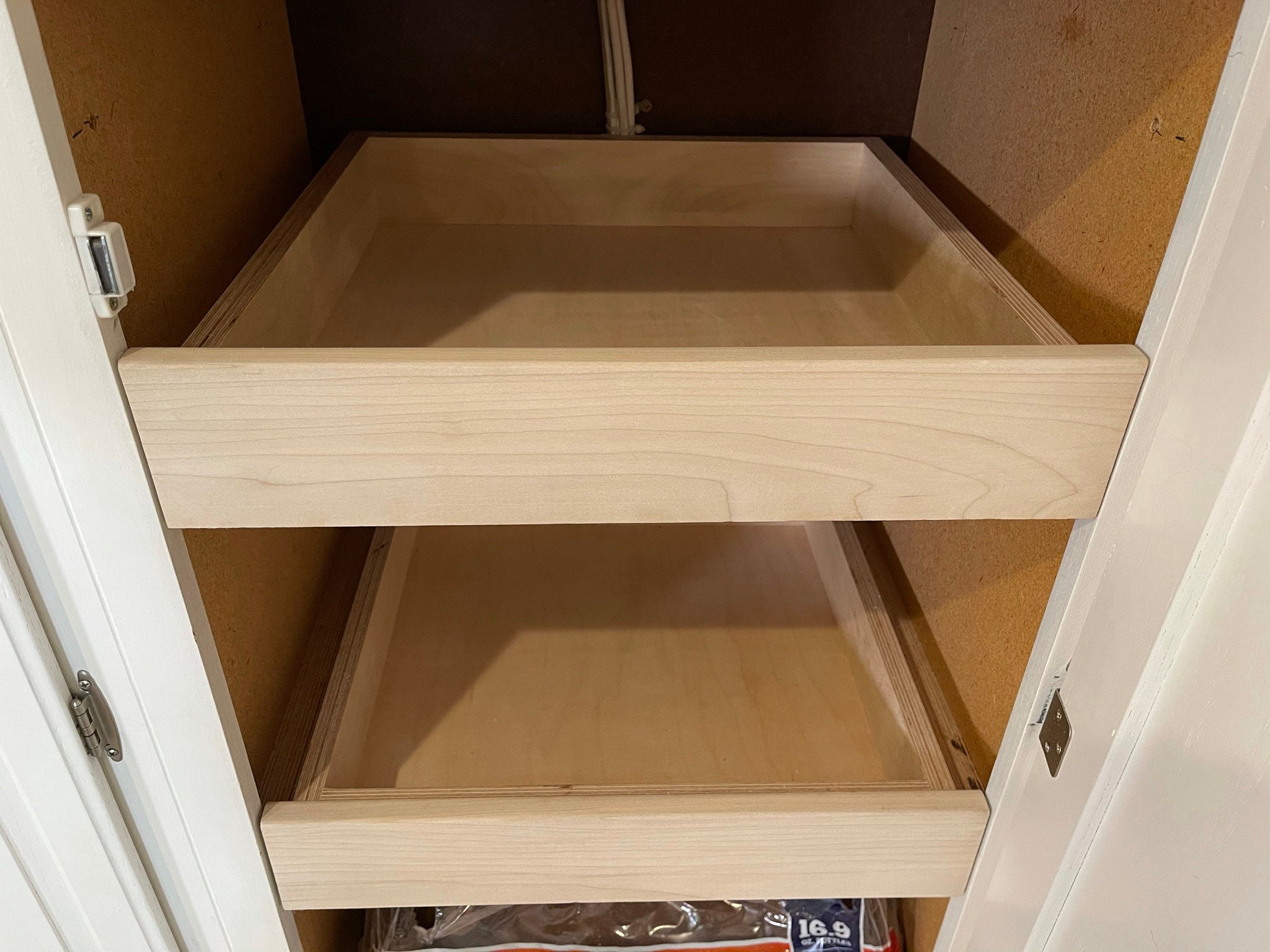 Pullout Tray for Kitchen Build Plan Etsy UK