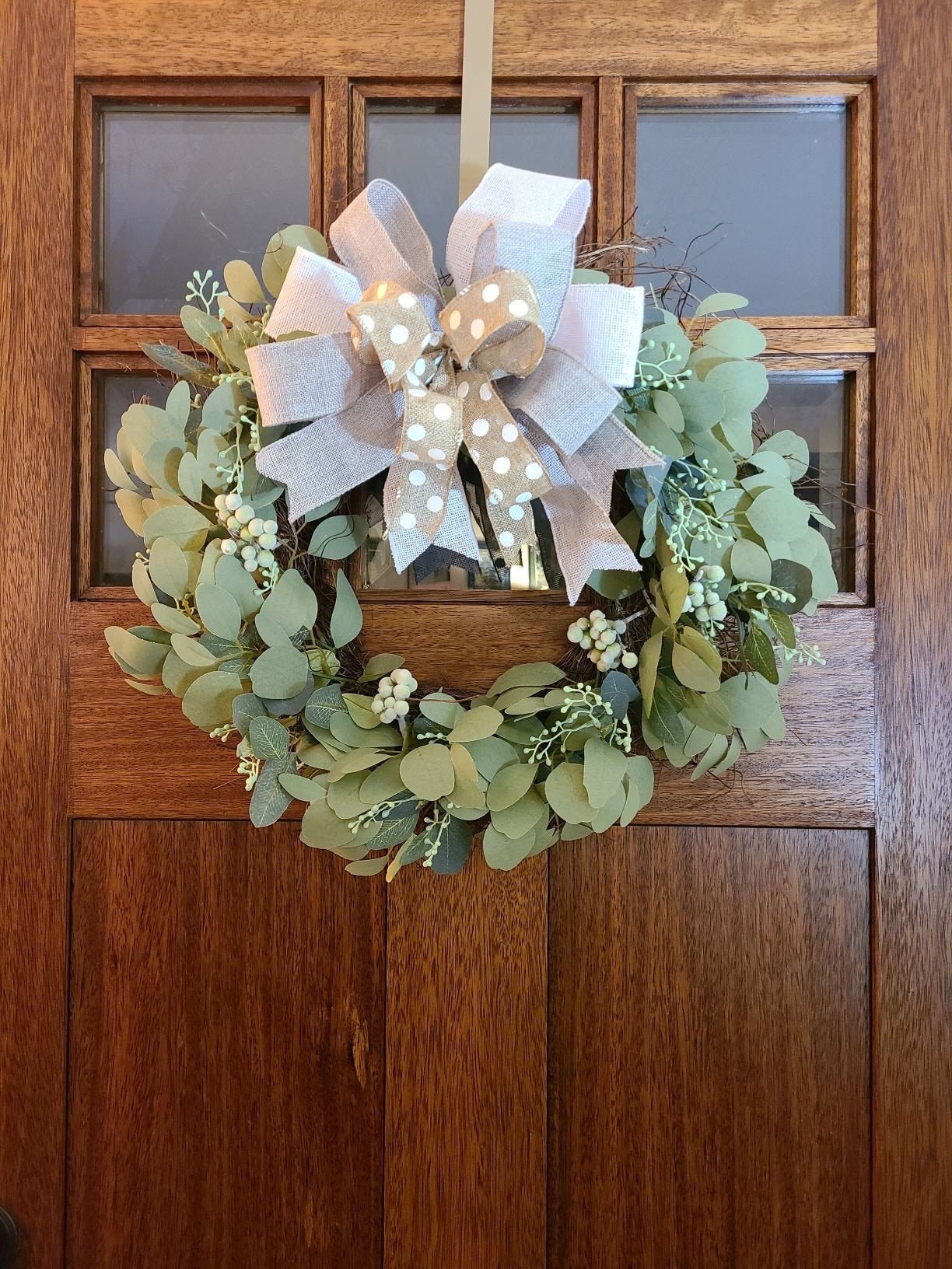Bow for Bridal Wreath Wedding Wreaths, Summer Wreaths for Front