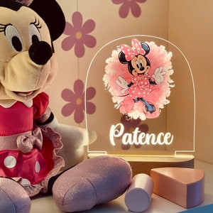 Minnie on sale night light