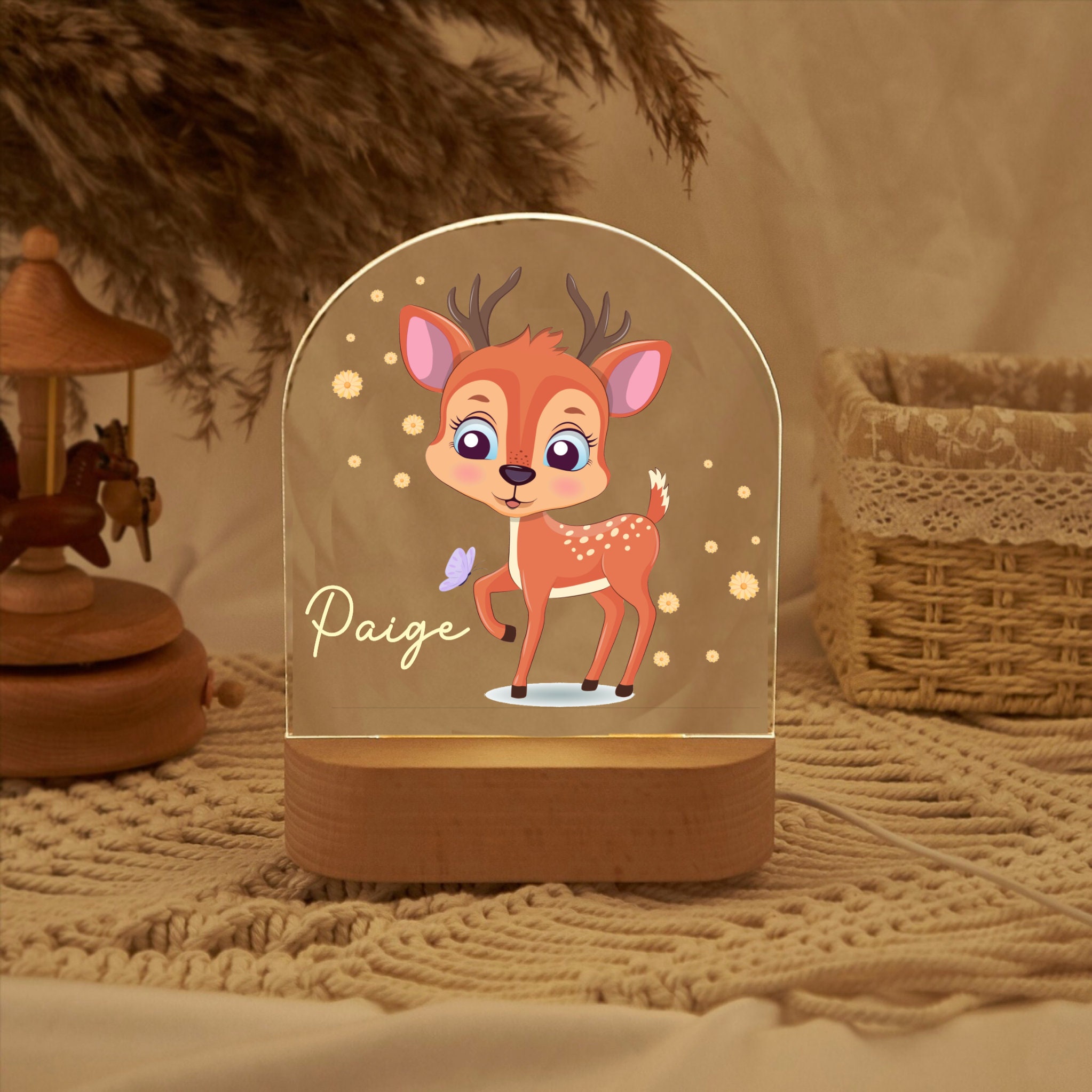 DISNEY - Lampe veilleuse Panpan, Bambi au meilleur prix