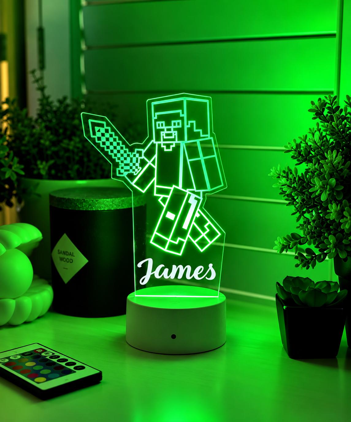 Minecrafter lamp - Etsy 日本