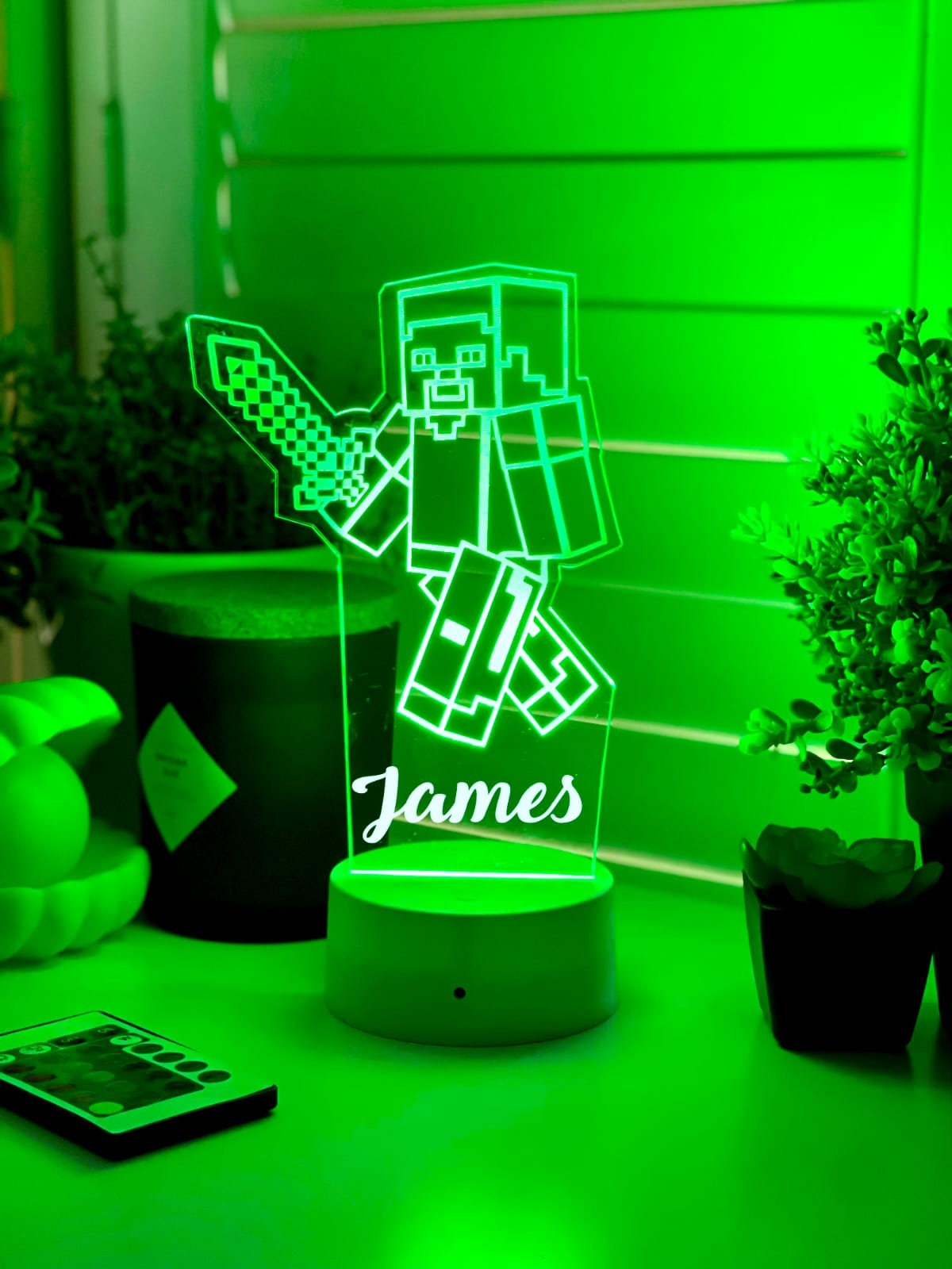 Minecrafter lamp - Etsy 日本