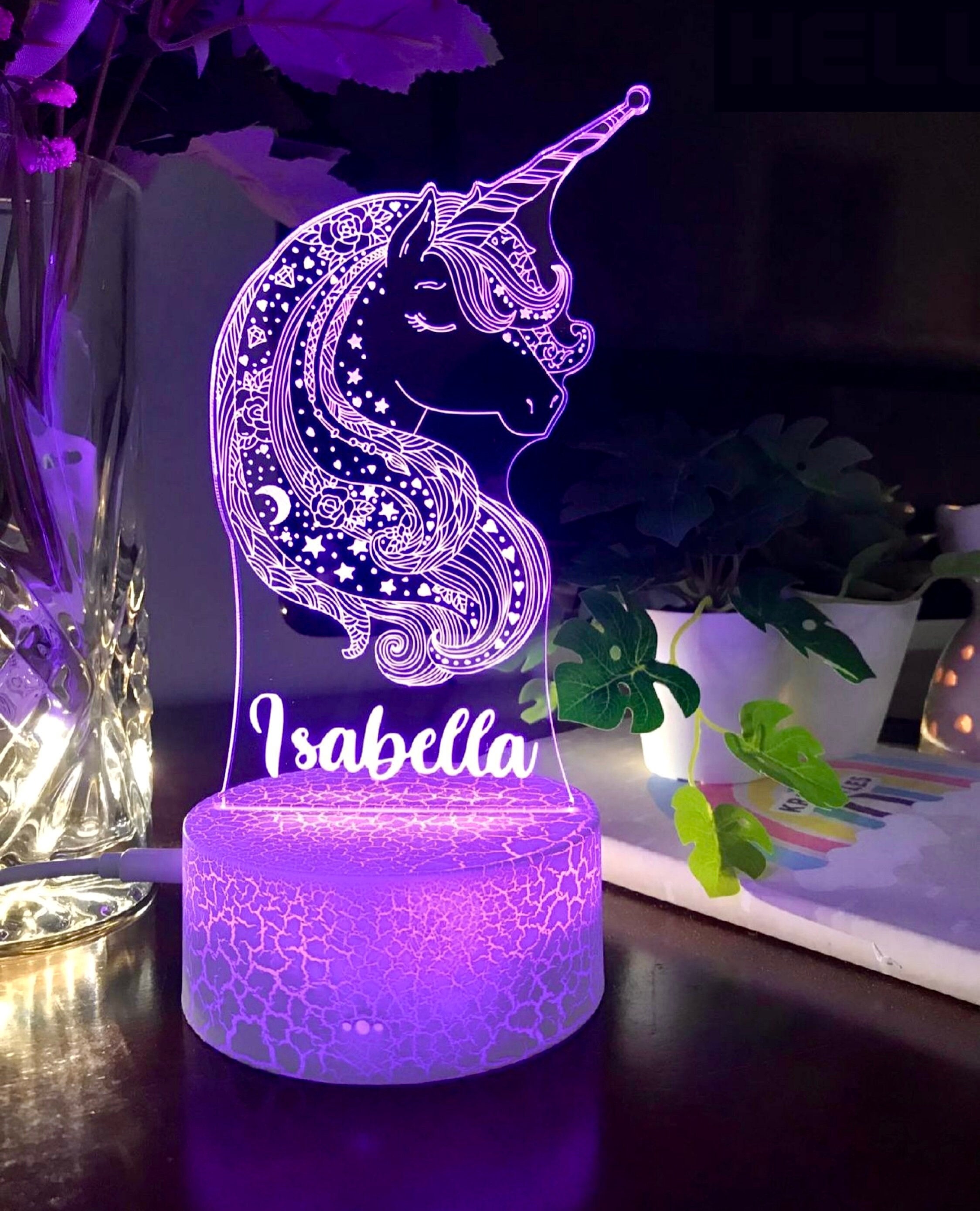 Unicorn Night Light - Paint Your Own Unicorn Night Kit - Uptown Farmer