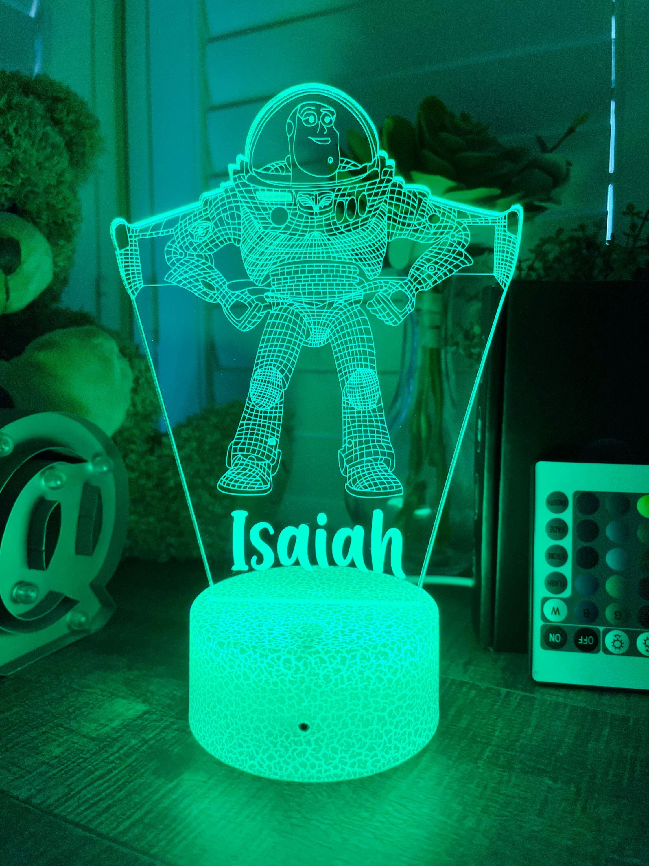 Buzz Lightyear Figurine Lamp