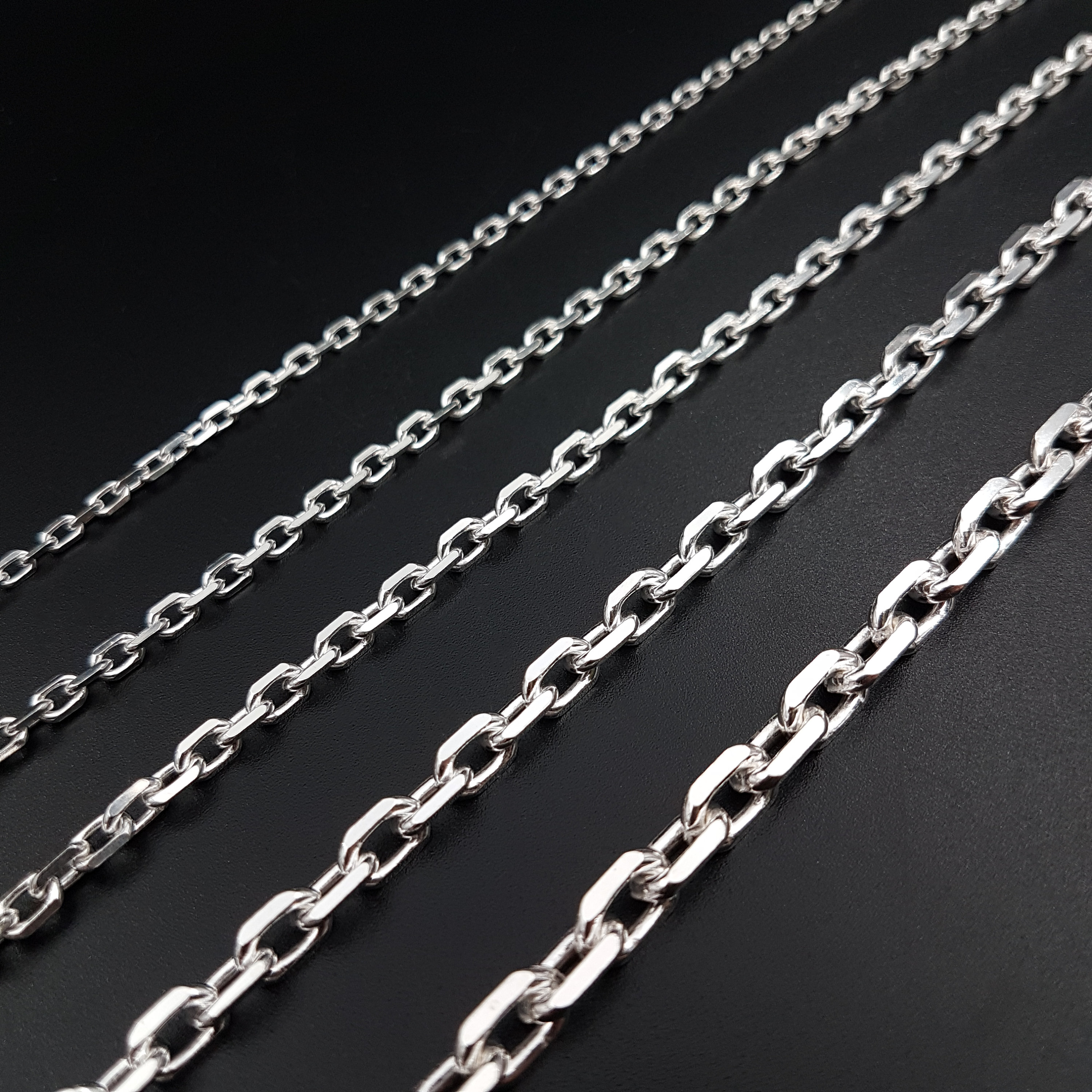 Italian Anchor Chain Necklace925 Sterling Silver Chain - Etsy Canada