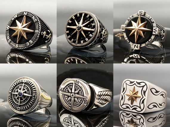 Man Rings,signet Ring Men, Nobility Mens Statement Rings, Stainless Steel  Gentleman Ring, Funky Cool Urban Jewelry For Mans | Fruugo KR