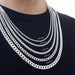 Sterling Silver,Men Silver,Women Silver,Chain Necklace, Women Chain,Curb Chain,Men chain,Gift For Women,Gift For Men 