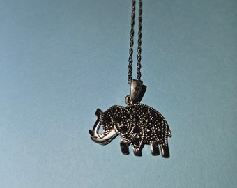 Collar Elefante Plata