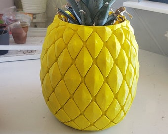 Pineapple Planter Pot - Durable Plastic
