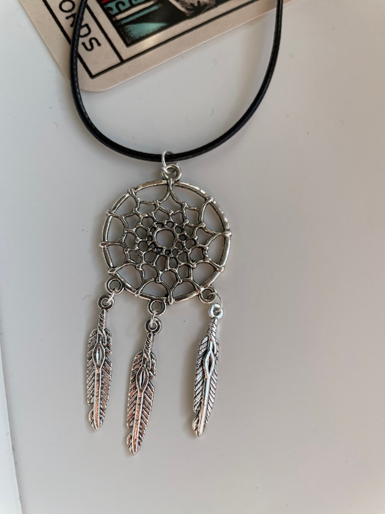 Dream catcher necklace