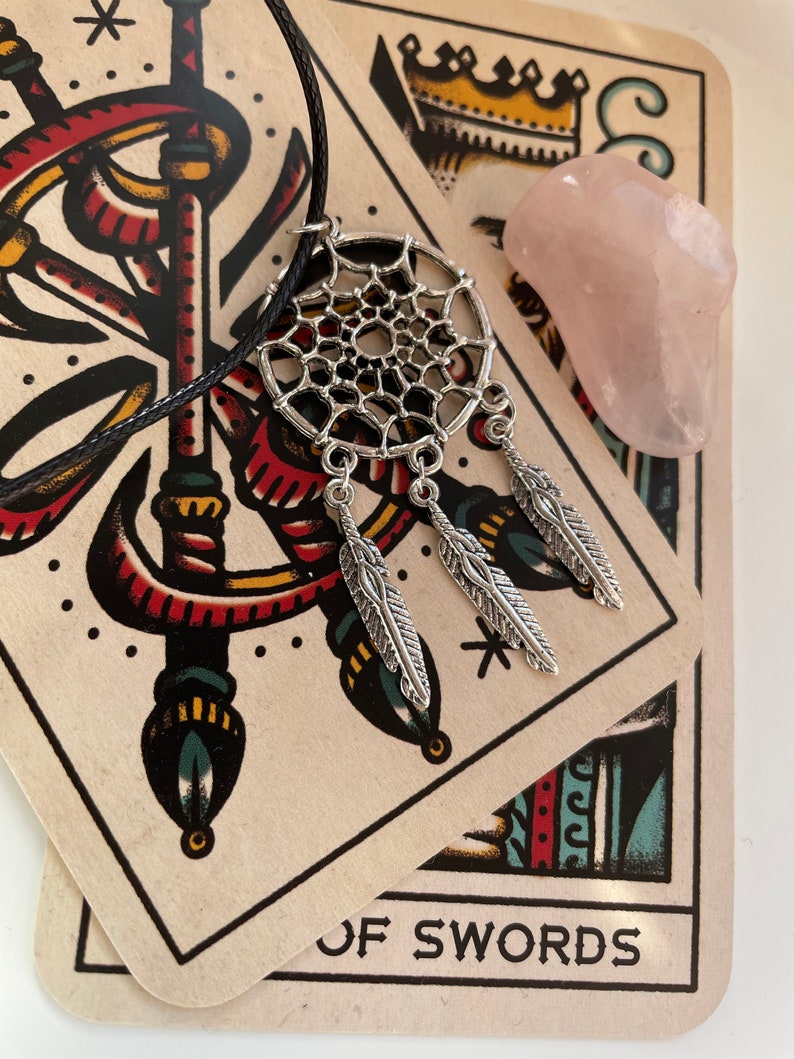 Dream catcher necklace