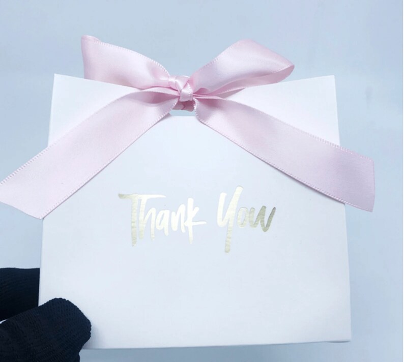 Mini Thank You Gift Box Cute Small Gift Box Lot of 2050100 Etsy