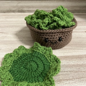 Crochet Succulent Coasters