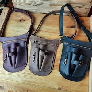 Florist Belt Bag. Gardener&#39;s bag. Belt bag farmer&#39;s. Bag - a cover for the tool of the gardener. Tools belt bag. garden belt bag.