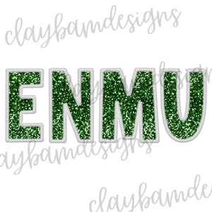 Faux Embroidery Faux Sequins PNG, ENMU, Eastern New Mexico University, Softball png