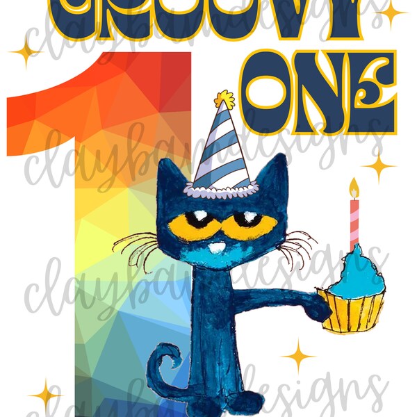 Pete the Cat Birthday - Etsy