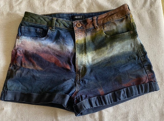 Ombre shorts forever 21 online