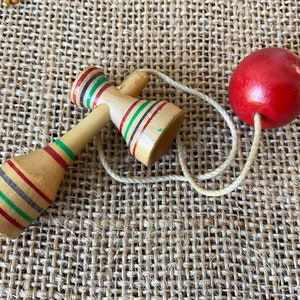 Miniature Kendama, Japanese miniature toy, educational wooden toy, old kendama , kendama game, Japanese dice, japanese gambling,japan gift