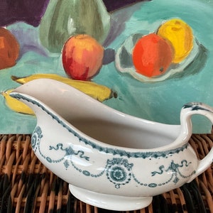 Vintage Keramik Sauciere, Sauciere, Sauciere, Sauciere, Sahnekännchen Made in England, feines Essen